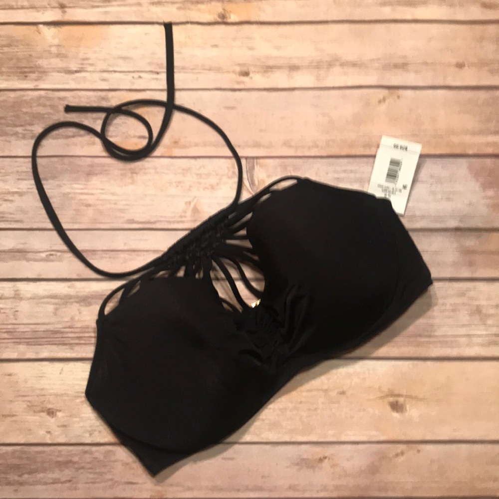 🦄4/$20 black bikini Top 36d